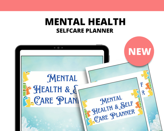 Digital Mental Health & Self Care Planner